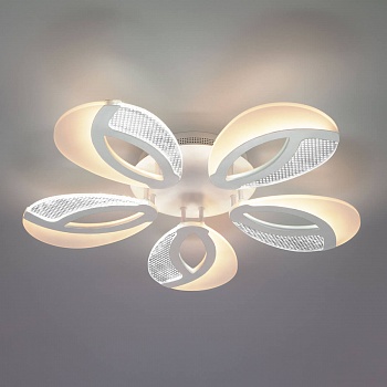 Потолочный светильник Eurosvet 90140/5 белый  фото, kupilegko.ru