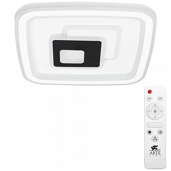 Потолочный светодиодный светильник Arte Lamp Forma A1437PL-72WH  фото, kupilegko.ru