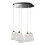 Подвесная светодиодная люстра iLedex WD8007-5 CR  фото, kupilegko.ru