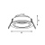 Встраиваемый светильник Zumaline Chuck dl round white 92699  фото, kupilegko.ru