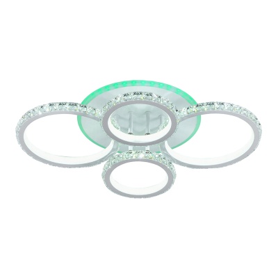 Потолочная светодиодная люстра Profit Light 18052/4 WHT  фото, kupilegko.ru