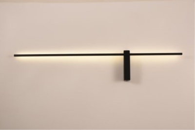 Бра, светодиодный светильник настенный накладной Arte Lamp A2025AP-1BK  фото, kupilegko.ru