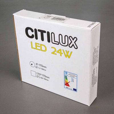 Встраиваемый светодиодный светильник Citilux Вега CLD5224W (встраиваемые)  фото, kupilegko.ru