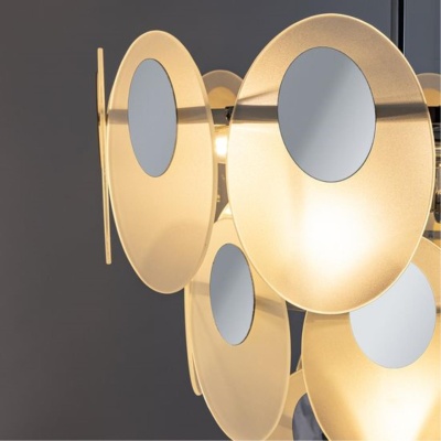 Подвесная люстра стеклянная Arte Lamp A4067LM-7CC  фото, kupilegko.ru