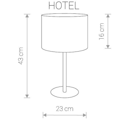Настольная лампа Nowodvorski Hotel 9301  фото, kupilegko.ru
