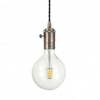 Подвесной светильник Ideal Lux Doc SP1 Rame Antico 163123  фото, kupilegko.ru
