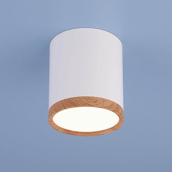 Потолочный светодиодный светильник Elektrostandard DLR024 6W 4200K белый матовый 4690389121951  фото, kupilegko.ru