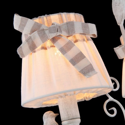 Подвесная люстра Maytoni Bird ARM013-03-W  фото, kupilegko.ru