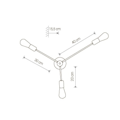 Бра, светильник настенный накладной Nowodvorski 9136  фото, kupilegko.ru