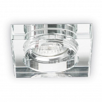 Встраиваемый светильник Ideal Lux Blues Square Trasparente 114019  фото, kupilegko.ru