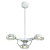Подвесная светодиодная люстра Italline SLD 075P3 white  фото, kupilegko.ru