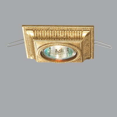 Встраиваемый светильник Lucienne Monique GH 21 gold  фото, kupilegko.ru