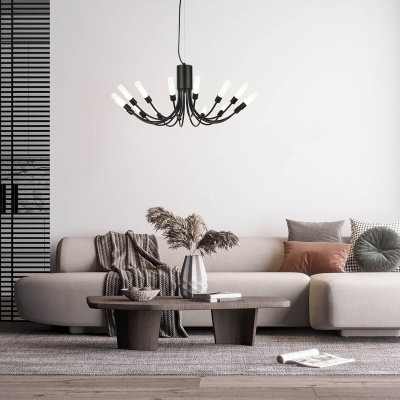 Подвесная люстра Gerhort G61335/15BK  фото, kupilegko.ru