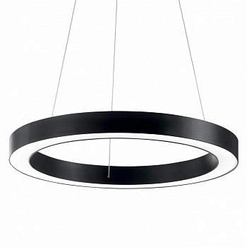 Подвесной светодиодный светильник Ideal Lux Oracle D70 Round Nero 222110  фото, kupilegko.ru