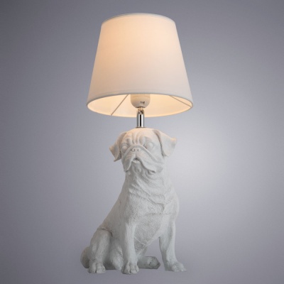 Настольная лампа Arte Lamp Bobby A1512LT-1WH  фото, kupilegko.ru