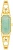 fashion наручные женские часы Anne Klein 4112AVGB. Коллекция Gemstone  фото, kupilegko.ru