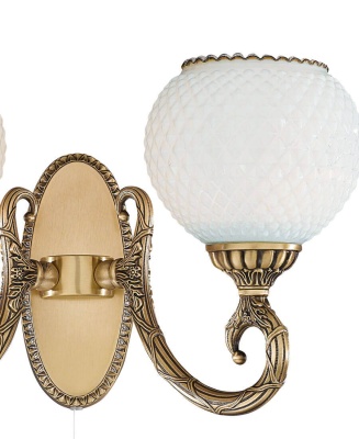 Бра, светильник настенный накладной Reccagni Angelo A 8450/2  фото, kupilegko.ru