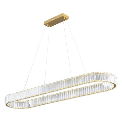Подвесная светодиодная люстра Gerhort G51246/1L BRS  фото, kupilegko.ru