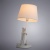 Фото Настольные лампы Arte Lamp Настольная лампа Arte Lamp Gustav A4420LT-1WH фото, kupilegko.ru