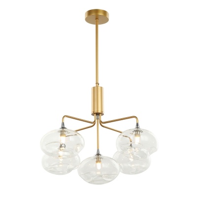 Подвесная люстра Gerhort G31124/5GD CL  фото, kupilegko.ru