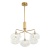 Подвесная люстра Gerhort G31124/5GD CL  фото, kupilegko.ru