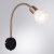 Бра, светильник настенный накладной Arte Lamp A3116AP-1BK  фото, kupilegko.ru