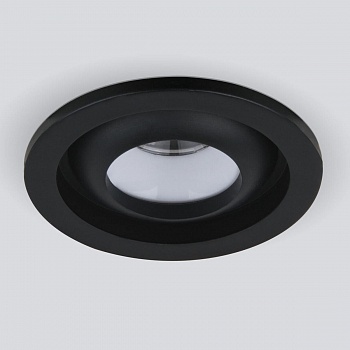 Встраиваемый светодиодный светильник Elektrostandard 25022/Led 5W 4200K BK черный 4690389177194 (встраиваемые)  фото, kupilegko.ru
