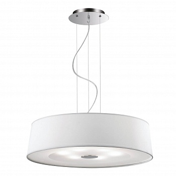 Подвесной светильник Ideal Lux Hilton SP6 Round Bianco 075518  фото, kupilegko.ru