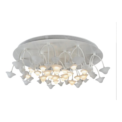 Потолочная светодиодная люстра iLedex C50068/16Y WH  фото, kupilegko.ru