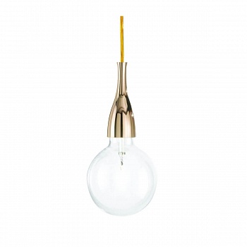 Подвесной светильник Ideal Lux Minimal SP1 Oro 009391  фото, kupilegko.ru
