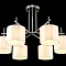 Потолочная люстра Crystal Lux Sergio PL6 Nickel  фото, kupilegko.ru