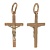 Золотой крестик, золото, 01R060592  фото, kupilegko.ru