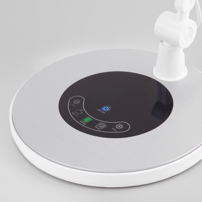 Настольная лампа Eurosvet Modern 80420/1 серебристый  фото, kupilegko.ru