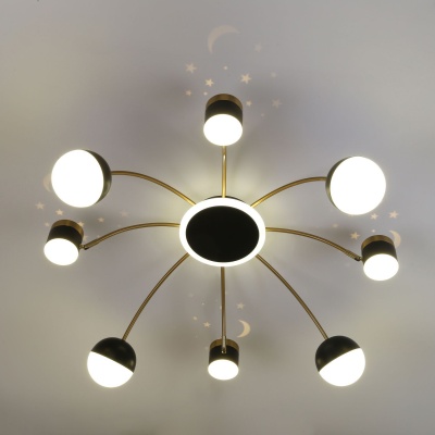 Потолочная люстра F-Promo Canvas 3096-8P  фото, kupilegko.ru