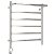 Полотенцесушитель электрический Стилье Формат 20 ТЛ 600х500 (Полка + 5) П16 00521-6050 AV  фото, kupilegko.ru