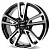 Литые колесные диски Alutec Tormenta 7x17 5x108 ET50 D63.4 Чёрный глянцевый с полированной лицевой частью (TMT70750F53-1)  фото, kupilegko.ru