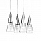 Подвесной светильник Ideal Lux Cono SP3 Cromo 112367