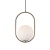 Подвесной светильник Italline Bolla SP 6239 brass  фото, kupilegko.ru