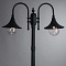 Столб фонарный уличный Arte Lamp MALAGA A1086PA-2BG  фото, kupilegko.ru