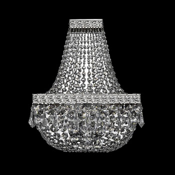 Настенный светильник Bohemia Ivele 19012B/H1/25IV Ni  фото, kupilegko.ru