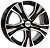 Литые колесные диски Carwel Сиг 159 (Jetta) 7x17 5x112 ET54 D57.1 Чёрный с полированной лицевой частью (36511)  фото, kupilegko.ru