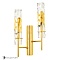 Бра, светильник настенный накладной Crystal Lux Primavera AP2 Gold  фото, kupilegko.ru