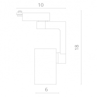 Трековые светильники Arte Lamp Traccia A2310PL-1WH  фото, kupilegko.ru