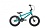 Велосипед Kids 16 bmx (рост OS) 2020-2021, морская волна матовый, RBKM1K3C1002 Format  фото, kupilegko.ru