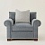 Jamaica Salon Mahogany/Flannel Кресло Ralph Lauren Home  фото, kupilegko.ru