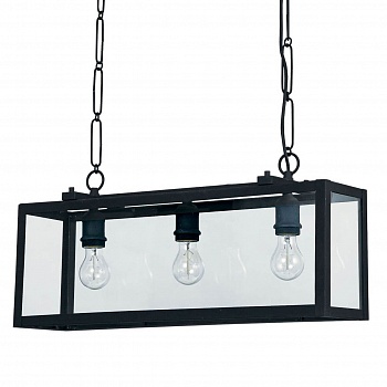 Подвесной светильник Ideal Lux Igor SP3 Nero 092881  фото, kupilegko.ru