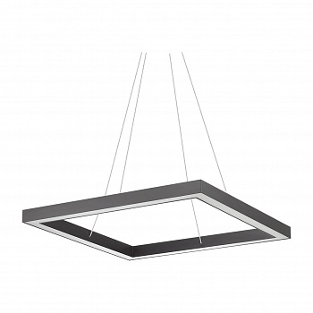 Подвесной светодиодный светильник Ideal Lux Oracle D70 Square Nero 245713  фото, kupilegko.ru