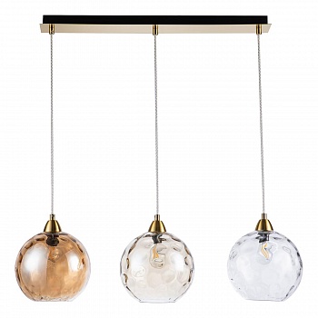 Подвесной светильник Indigo Memoria 11003/3P Brass V000093  фото, kupilegko.ru