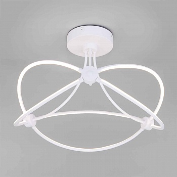 Потолочный светодиодный светильник Eurosvet Petto 90246/6 белый 4690389174797  фото, kupilegko.ru