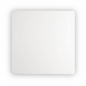 Настенно-потолочный светодиодный светильник Ideal Lux Cover Ap D20 Square Bianco 195735  фото, kupilegko.ru